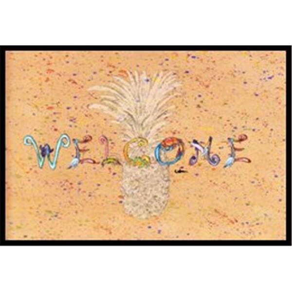 Carolines Treasures Carolines Treasures 8559-MAT Pineapple Indoor Or Outdoor Mat - 18 x 27 in. 8559-MAT - main